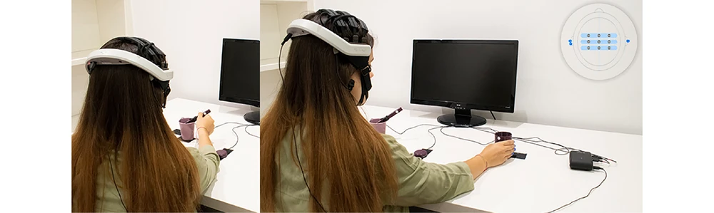 Hero Dry Eeg Headset Reach and Grasp Actions